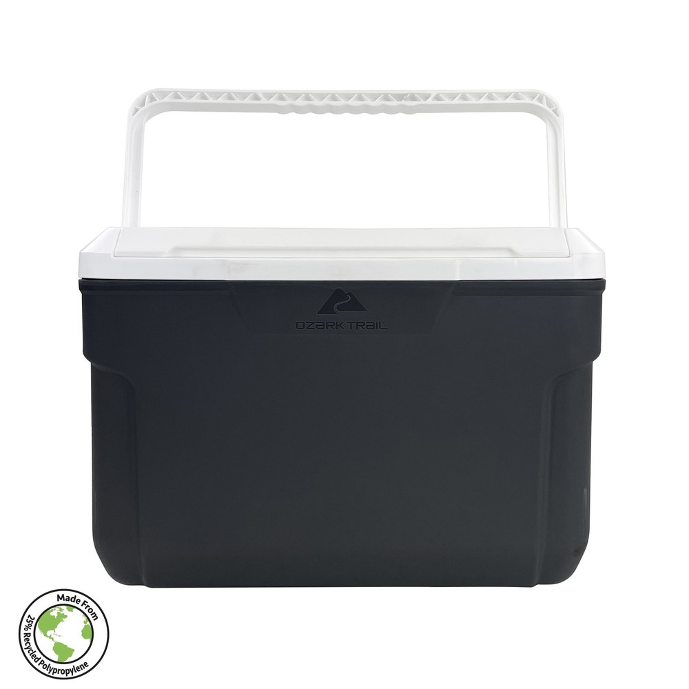 10 Qt 14-Can Hard-Sided Cooler, Gray