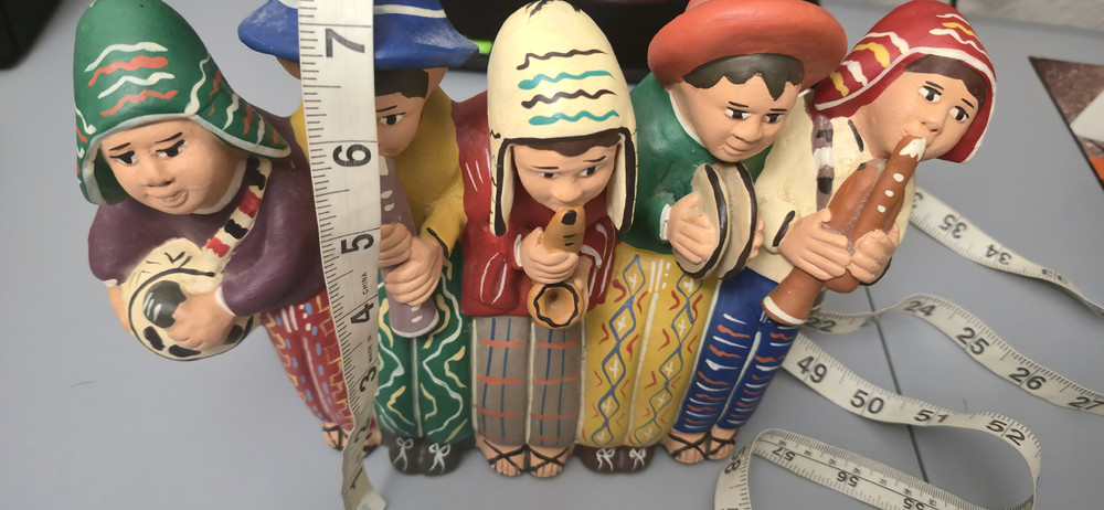 Handcrafted Peruvian Whistle - Musicians Playing their Instruments