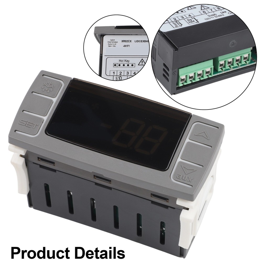 Digital Temperature Controller XR02CX4N1F1 for Stable Refrigeration Performance