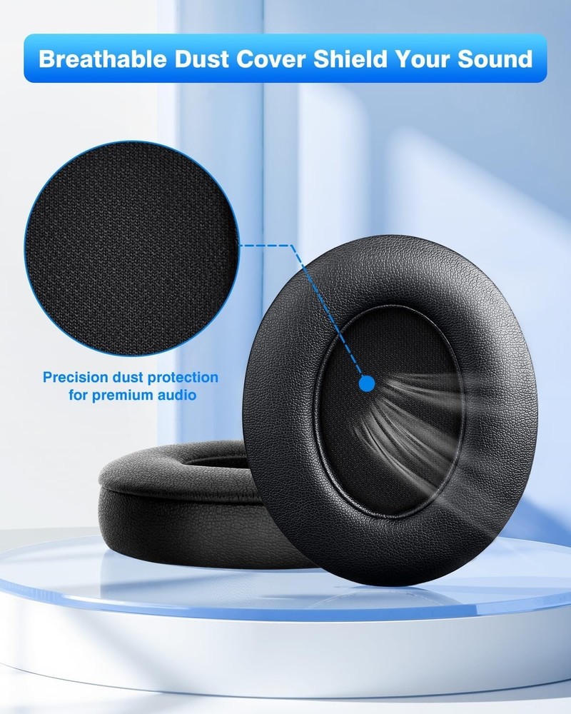 F FEYCH Beats Studio Replacement Earpads for 3 & 2 (B0500/ Black