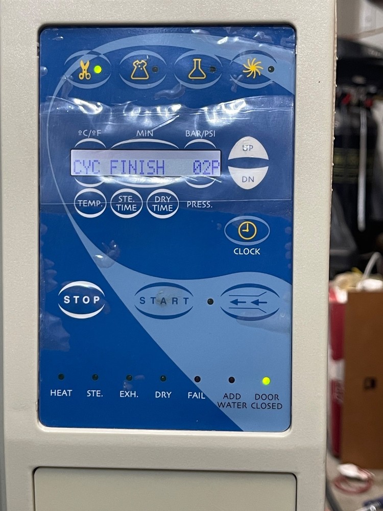 Tuttnauer 2540EA Steam Sterilizer for EZ10