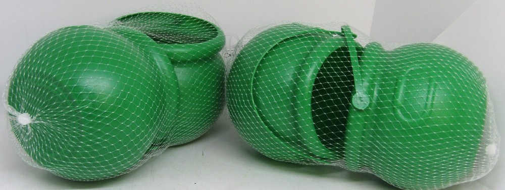 Celebrate, St. Patrick s Day Plastic Cauldrons, 2-2 Piece Sets.