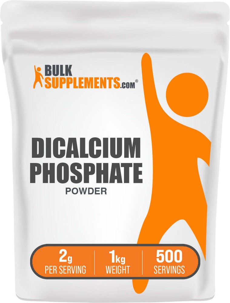 BulkSupplements Dicalcium Phosphate (DCP) Powder - 2g per Serving