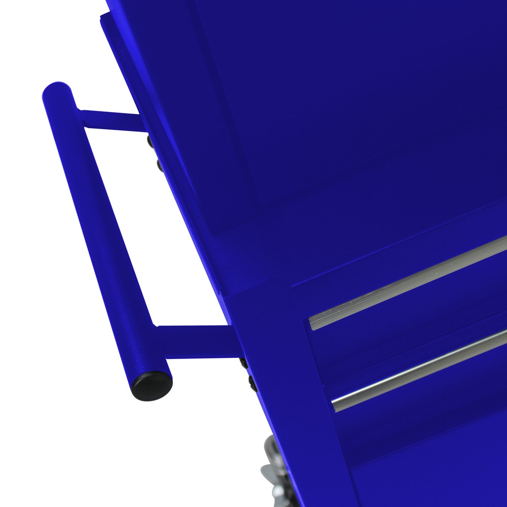 Heavy-Duty 6-Drawer Rolling Tool Chest with Wheels – Blue Storage Solution