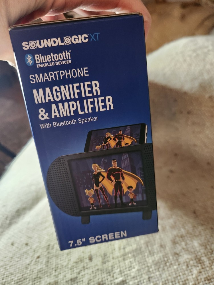 SoundLogic XTSmartphone Magnifier & Amplifier with Bluetooth Speaker Not Tested