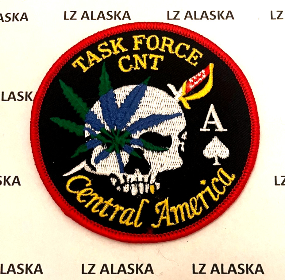 TASK FORCE CNT CENTRAL AMERICA 3 1/2" PATCH (PD13) DRUG ENFORCEMENT ADMIN