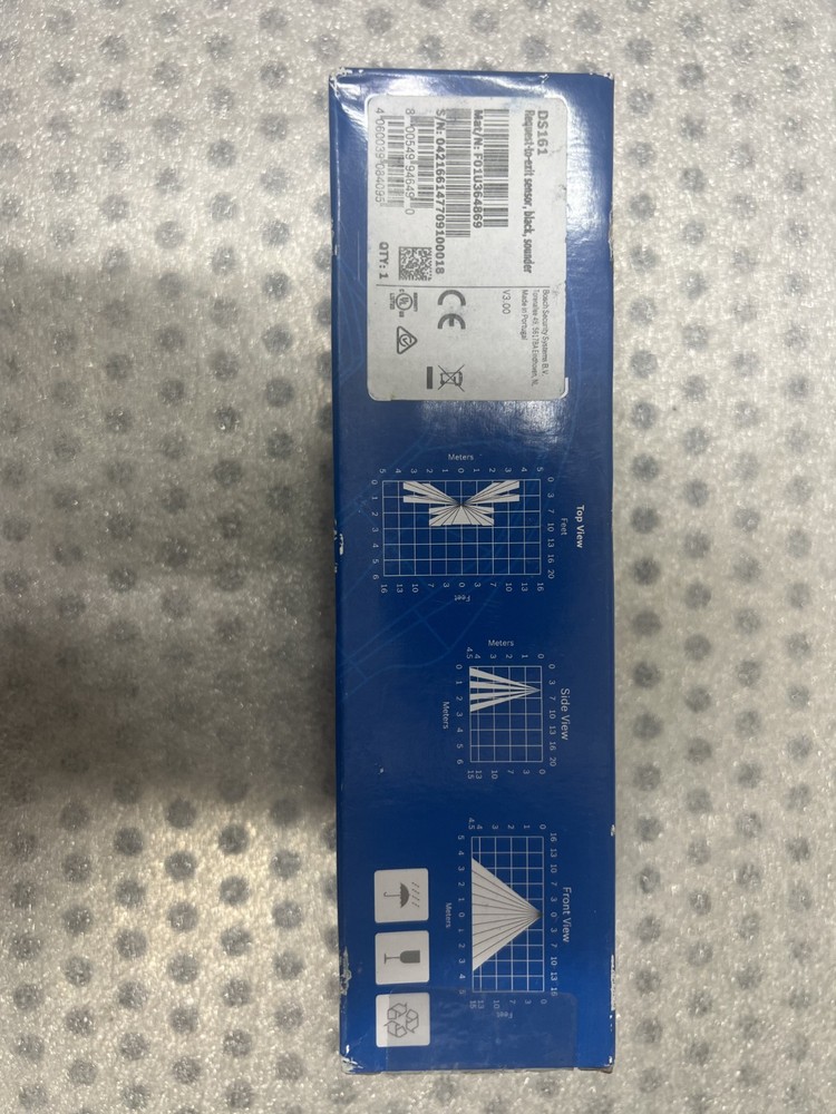 Bosch DS161: High Performance Request-to-Exit PIR Motion Sensor Sounder, Black