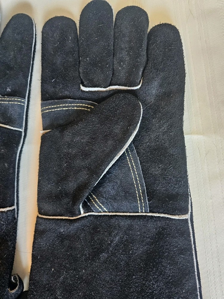 Rapicca Black Leather Welding Gloves Size 14