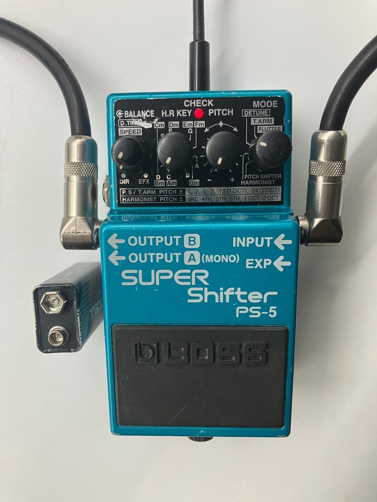 Boss PS-5 SUPER Shifter Harmonizer 2006 Working CV33806