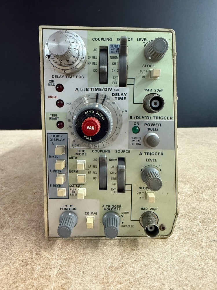 Tektronix Plug-In 1970s Model Unknown Vintage TEK