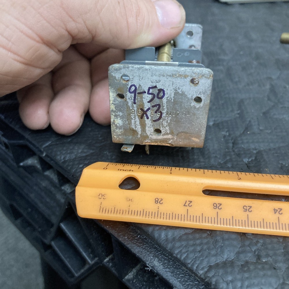 Air Variable Capacitor 9-50pF X 3 Sections