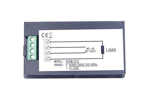 AC Voltmeter Ammeter Digital Multimeter Voltage Ampere Meter Panel AC 80V-260V