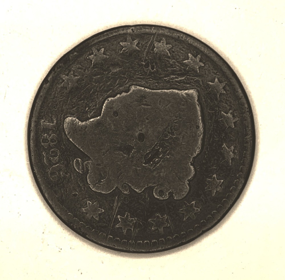1826 Coronet Liberty Head Large Cent