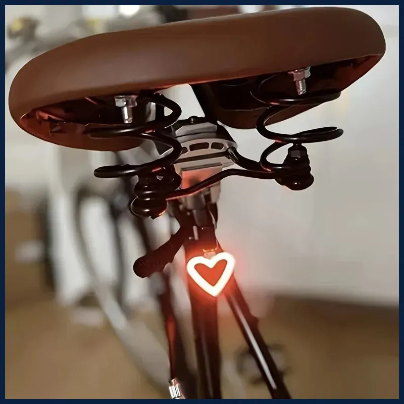 Bicycle Taillight Cycling Lights Multi Lighting Modes USB Charging Led Flash