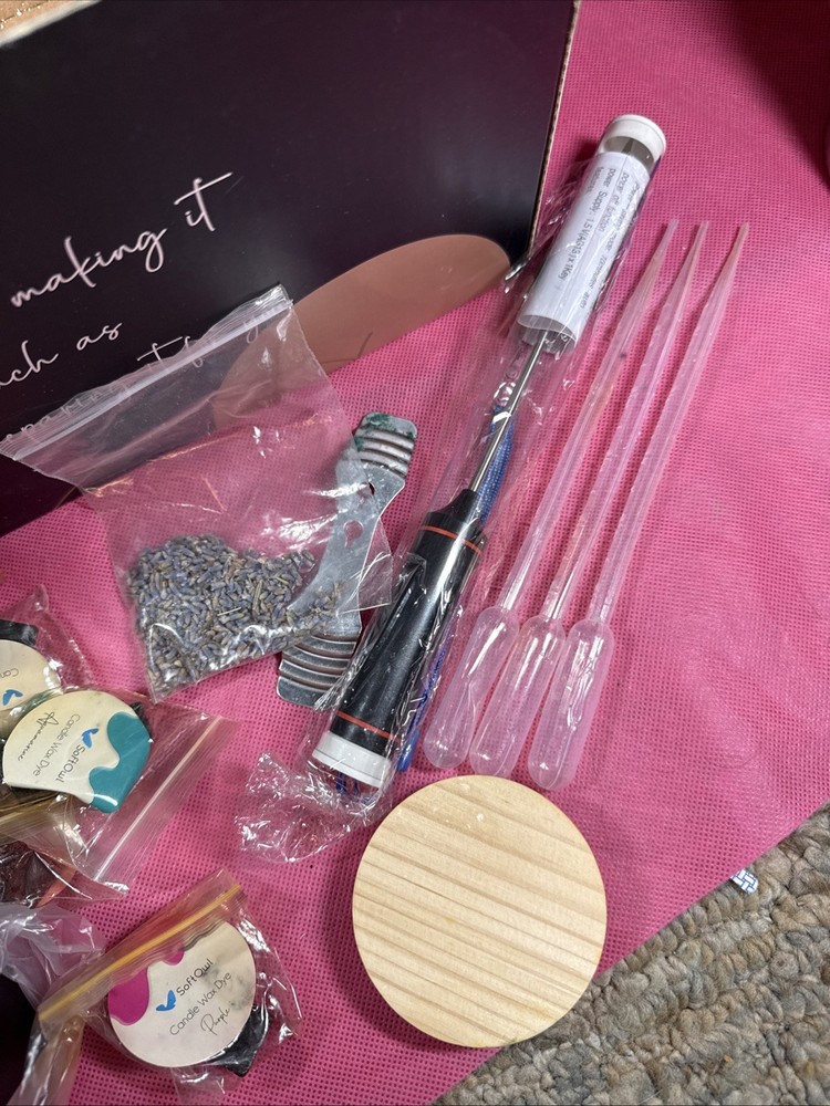 Soft Owl Candle Making Kit Black Edition A5