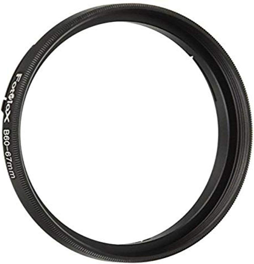 Bayonet 60 B60-67Mm Step up Filter Adapter Ring for Hasselblad, Anodized Black M
