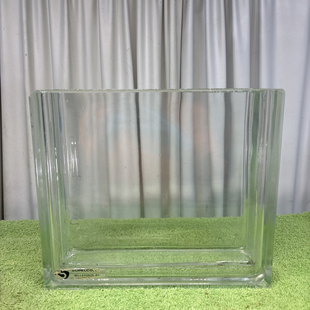 Supelco chromatography developing tank 11.75 x 10 x 3.75in *Read Discription