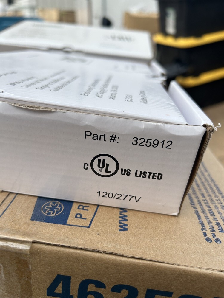 Red LED Energy Efficient Exit Sign AC/DC Battery Backup Universal Mount New