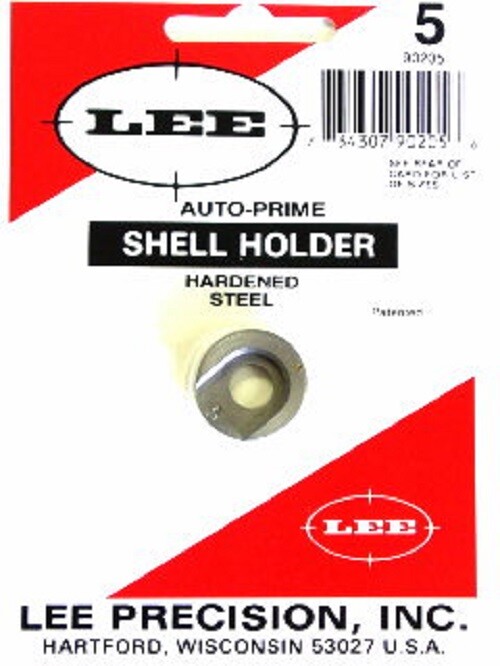 LEE 90205 #5 AUTO PRIME HAND PRIMING TOOL SHELL HOLDER