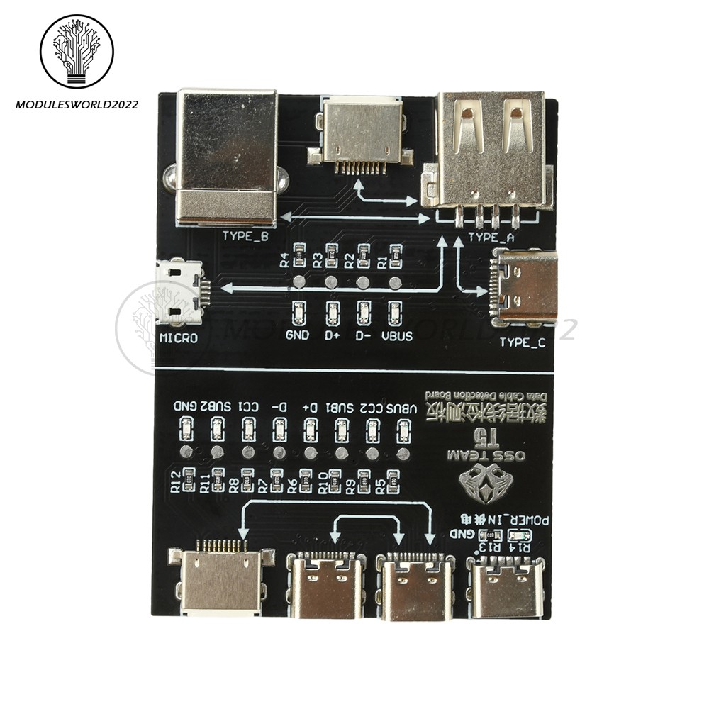 T5 Multifunctional Interface Cable Detection Module Data Cable Abnormal Testing