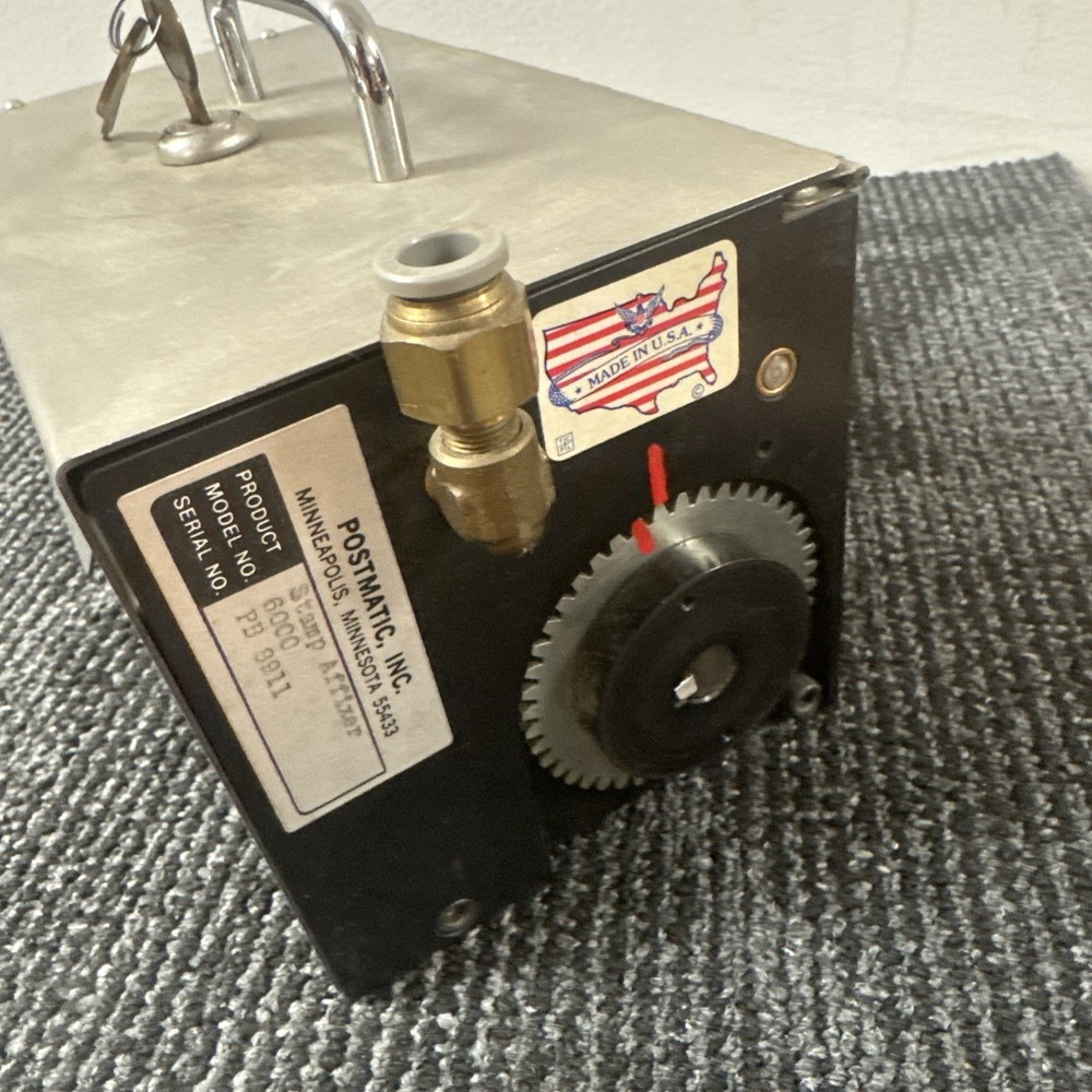 Used Postmatic 6000 Stamp Affixer (item #250)