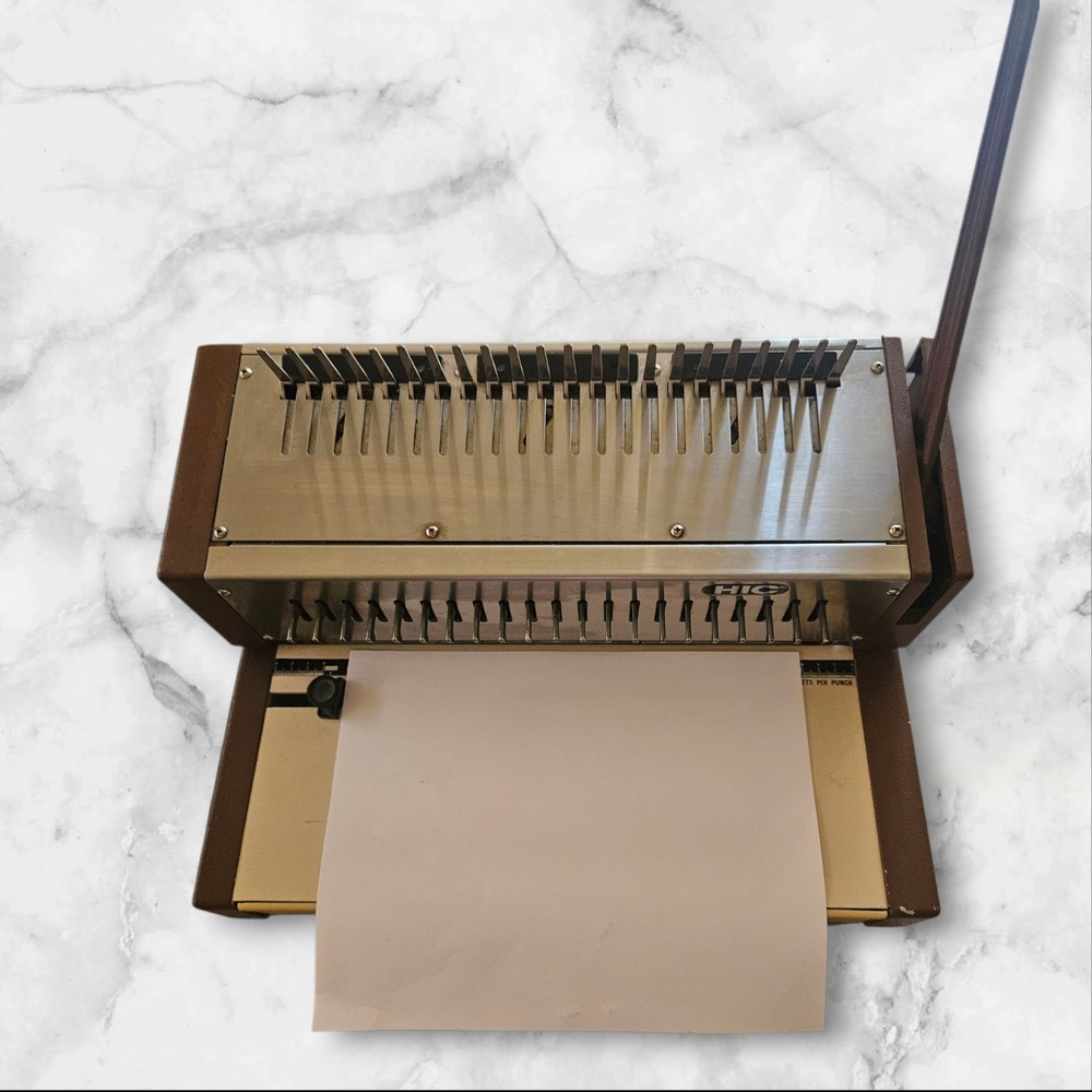 HIC HPB-210 Manual Comb Binding Machine