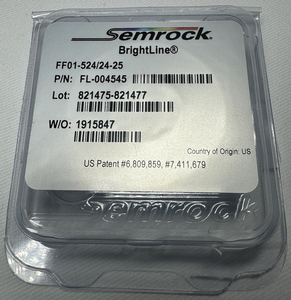Semrock BrightLine Fluorescence Filter FF01-524/24-25
