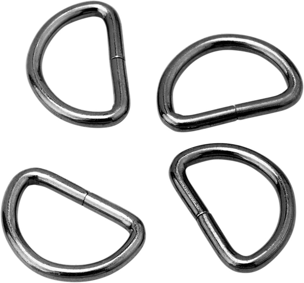 Ajustable Metal D Ring Webbing Strap Belt Buckles for Bag, Backpack