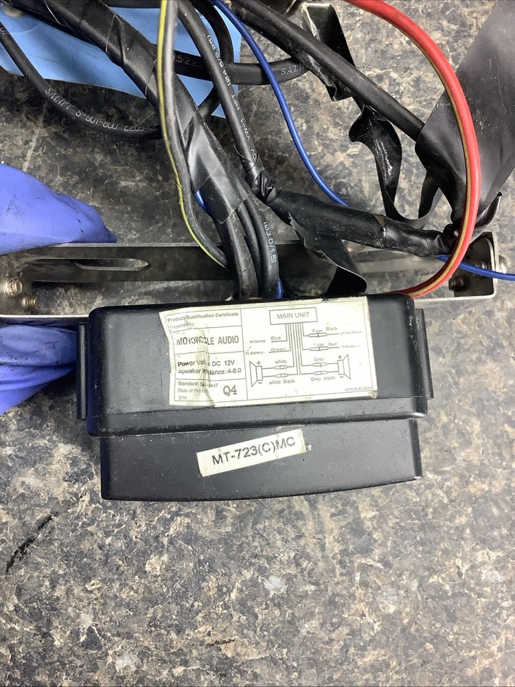 2003 Honda Shadow VT Speakers & Controller 720
