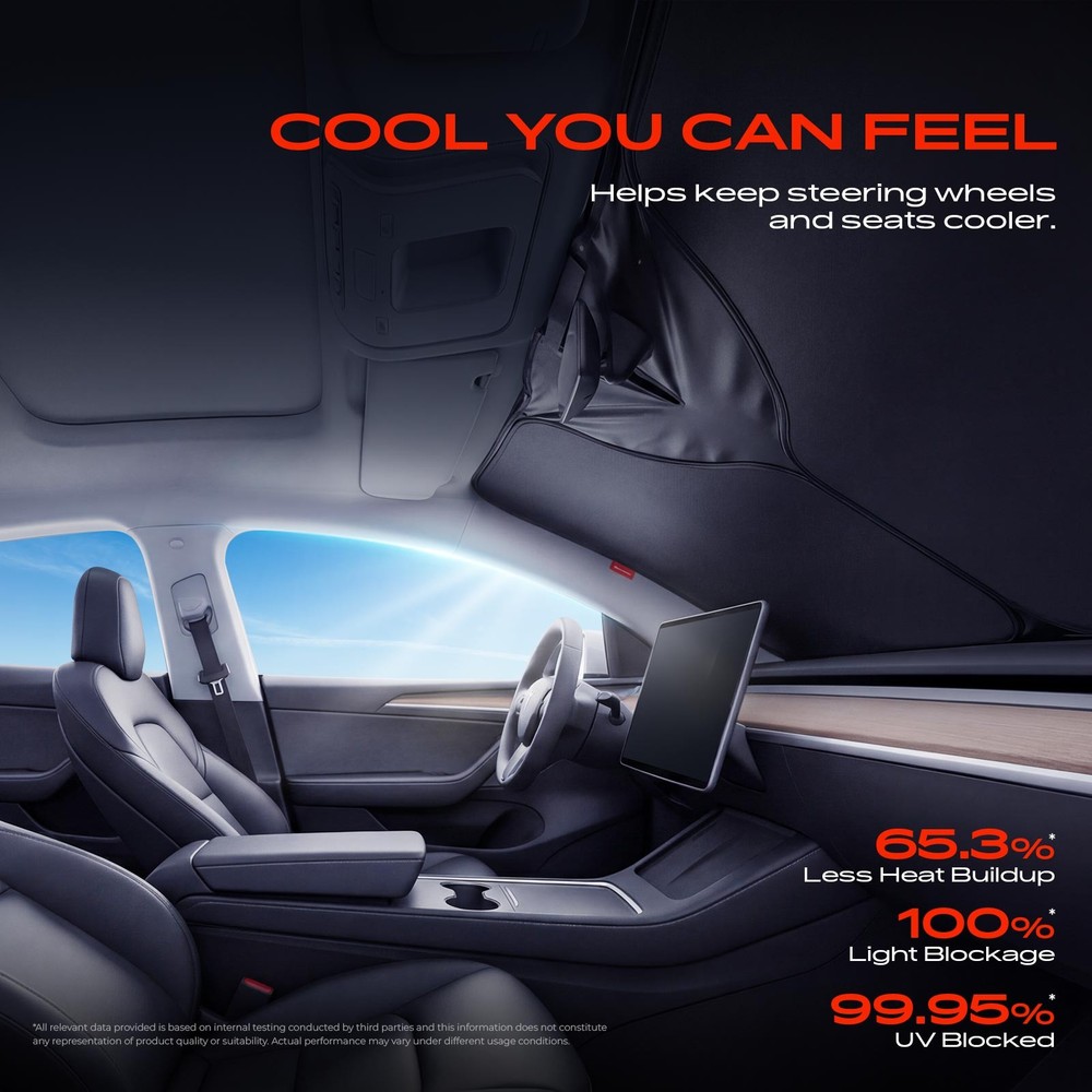 Front Windshield Window Car Sun Shade Sunshade Foldable for Genesis GV80 21-26