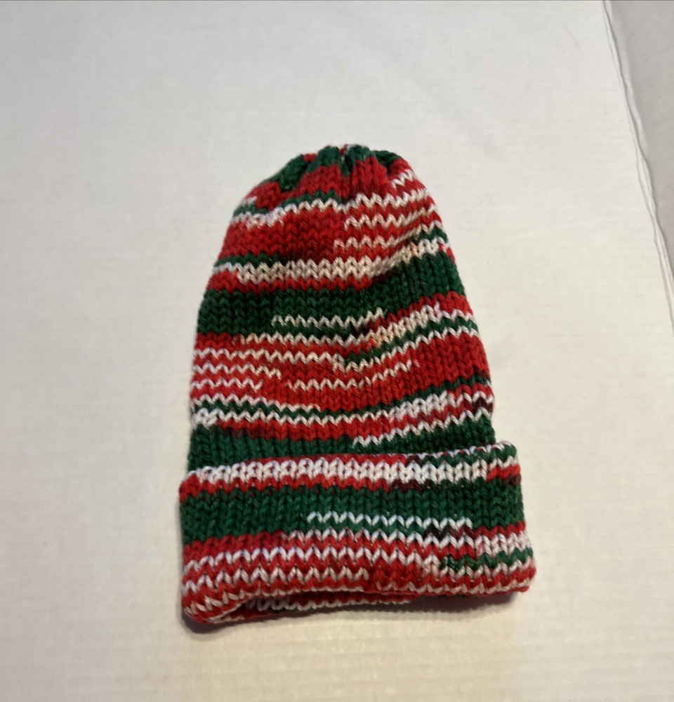 Handmade Knitted Double Layered Hat & Scarf Set