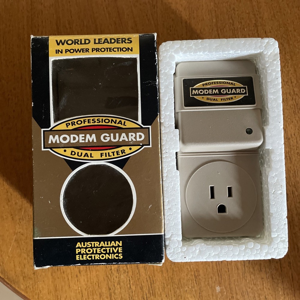 Vintage Modem Guard New In Package
