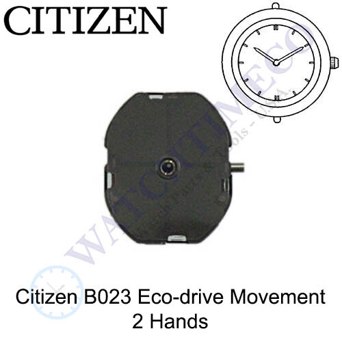 Genuine Citizen B023 Watch Movement Eco-Drive 2 Hands Solar