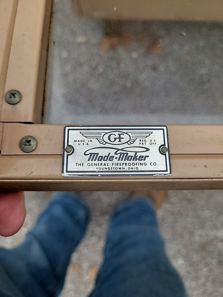 The General Fireproofing Mode-Maker Industrial Steel Bookcase