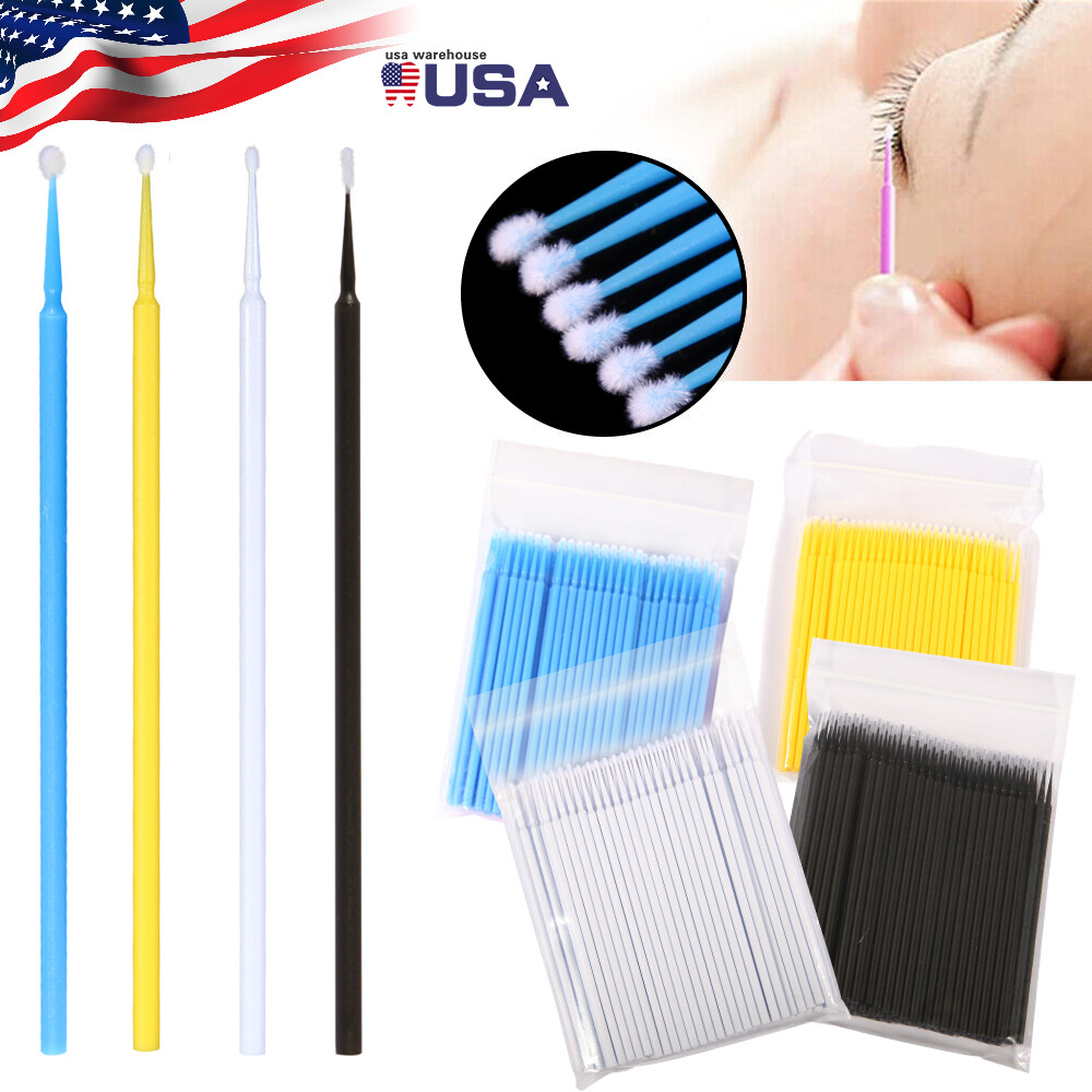 100-400 Microbrush Brush Applicator Tips (Regular, Fine, Super Fine) 4size MD