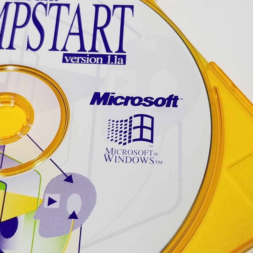 ⭐️⭐️⭐️⭐️⭐️ CD Disc Microsoft Multimedia Jumpstart Ver 1.1a