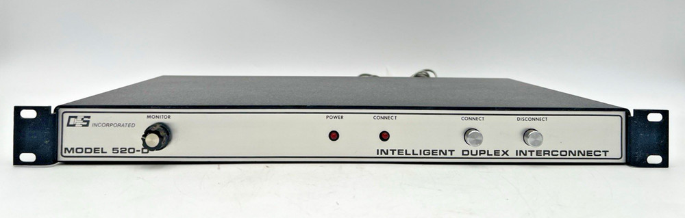 CES INC. INTELLIGENT DUPLEX INTERCONNECT MODEL 520-D