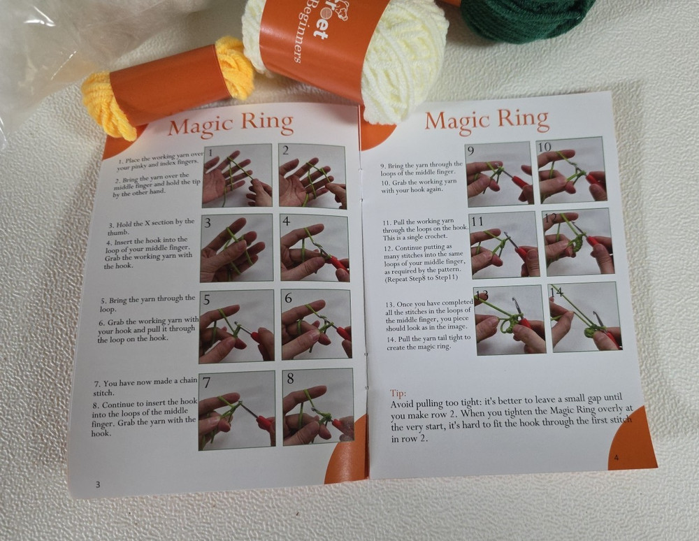 Kitcroet Easy to Learn To Crochet Kit Christmas Tree Craft Video Tutorial Code