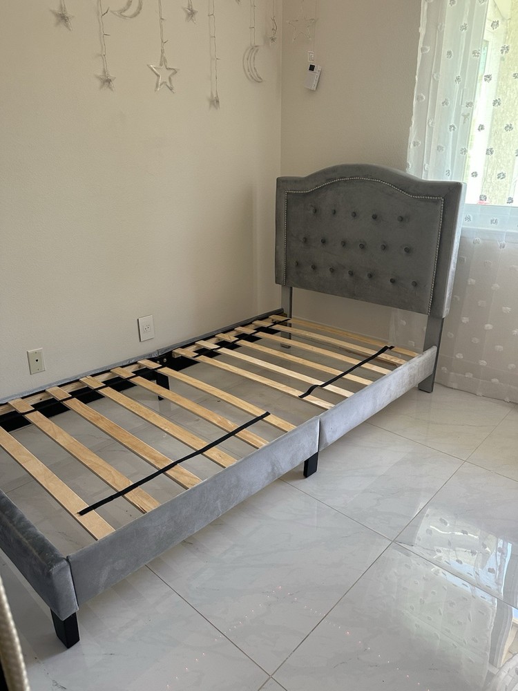 Bed frame + Mattress in very good condition.