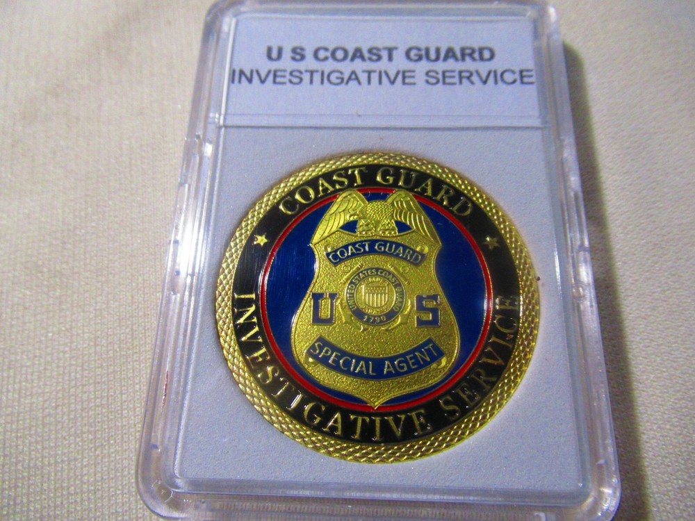 COAST GUARD INVESTIGATIVE SERVICE Challenge Coin