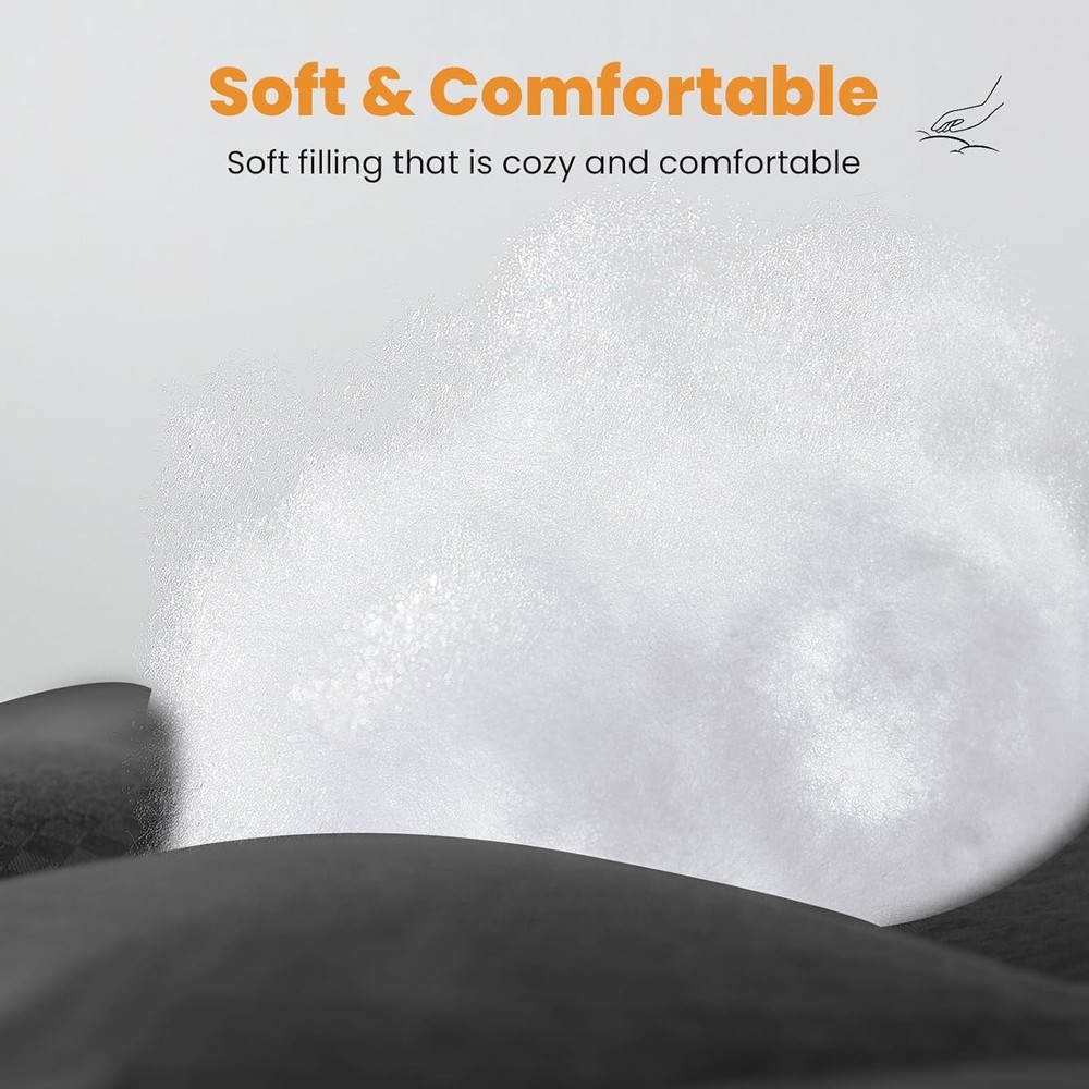 Queen Mattress Pad Polyester Cooling Breathable Quilted Fitted Cover