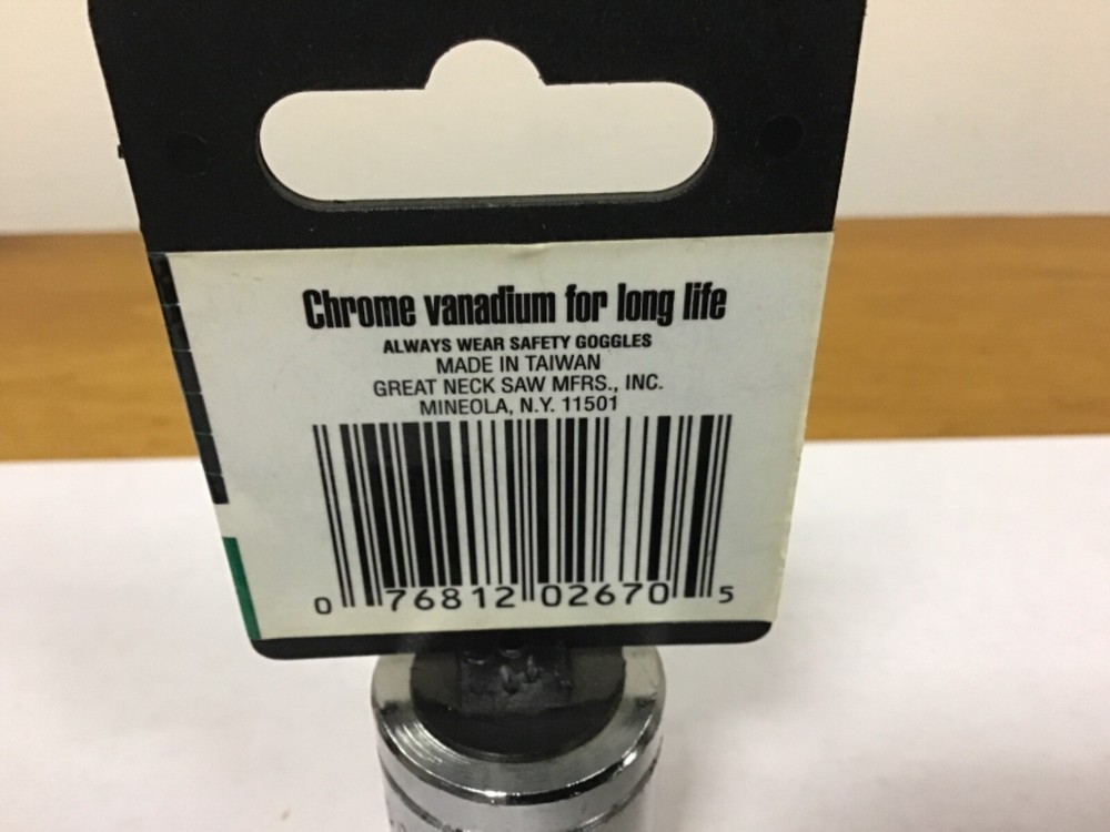 New Great Neck 20MM Socket, 1/2” Drive, 6 Point, 2081