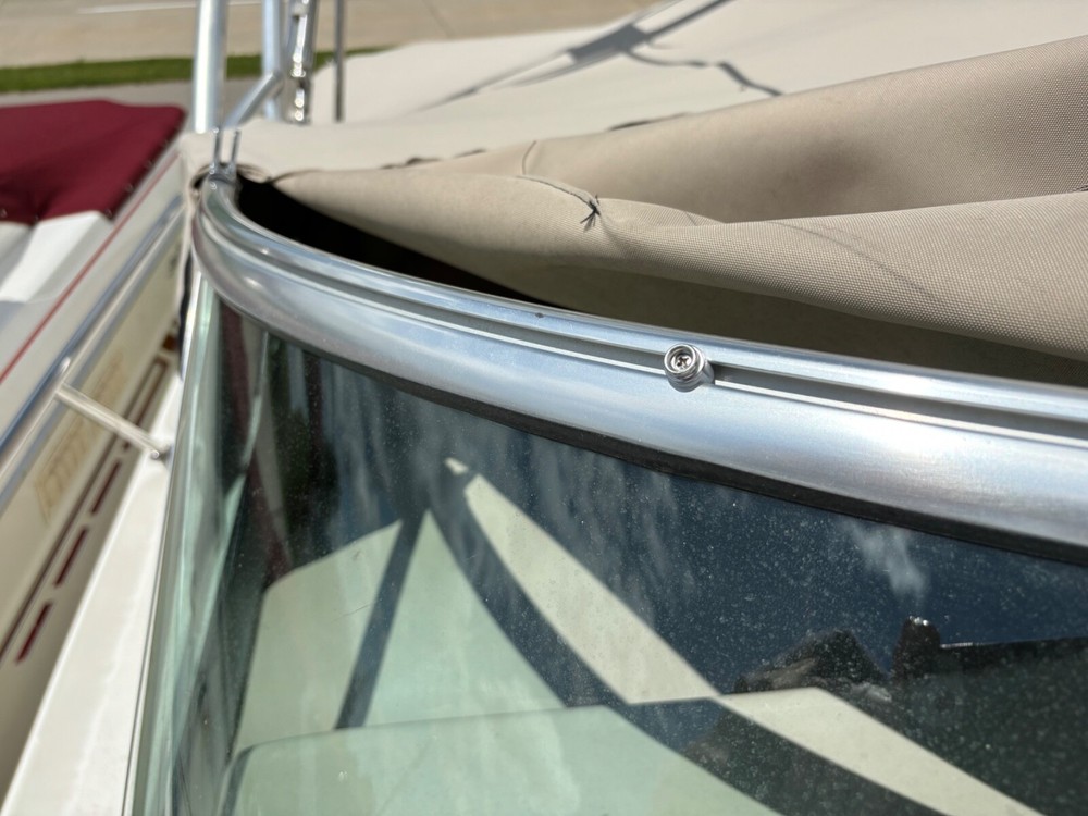 SeaRay windshield snap kit with 6 snaps and 6 inserts