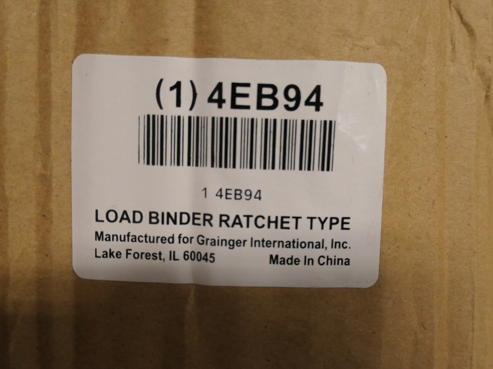 Industry-Std 4EB94 Ratchet Load Binder