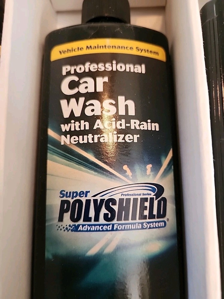 Super Polyshield Advanced Formula Car Detailing System Complete Kit New In Box