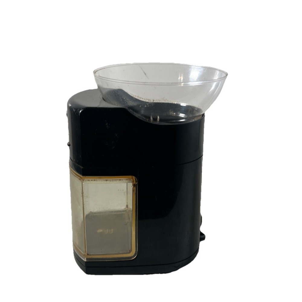 Capresso 558 Burr Coffee Grinder Black Multi Position Espresso No Lid