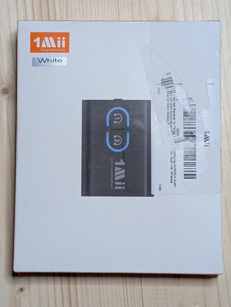 1MII Wireless Transmitter & Receiver 2-In-1 Bluetooth Audio ML300 Adapter