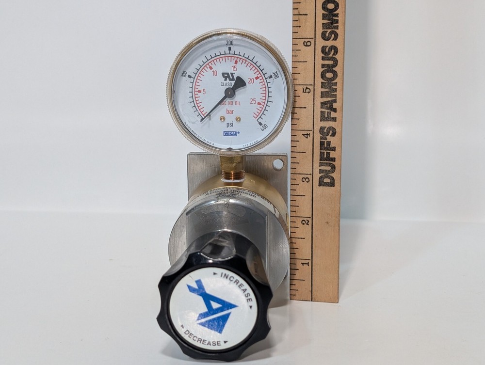 Wika 400 psi Gas Regulator