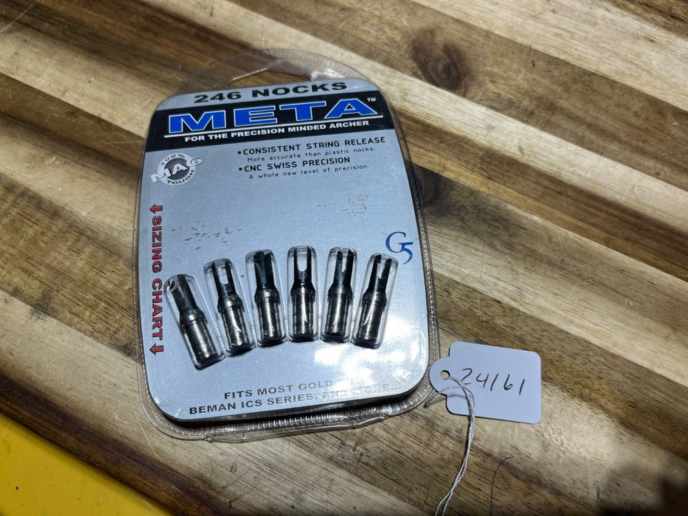 G5 outdoors Meta 246 archery nocks (24161)
