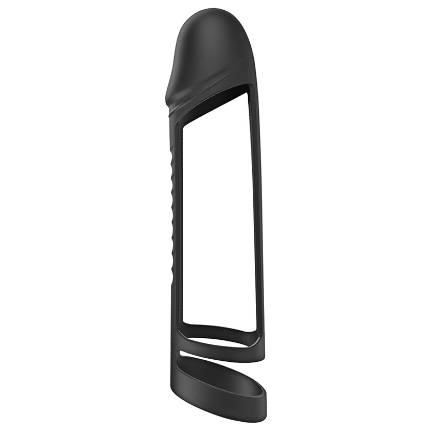 3in1 Penis Extender Stretcher Sleeve Penis Enhancer Ring Delay Ejaculation Toys